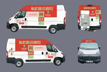 Packaging - Habillage-Camion-Majic-Grand Orb-2025 -  - © 2026 La Chose Verte/Stéphane Hautemanière