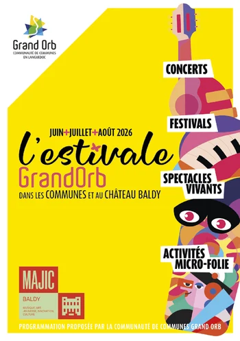 Brochure - 16 pages-L'estivale-Grand Orb-2026 -  - © 2026 La Chose Verte/Stéphane Hautemanière