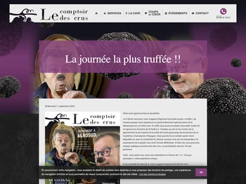 Web - le comptoir des crus -  - © 2026 La Chose Verte/Stéphane Hautemanière